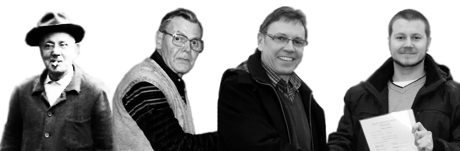 Generationen der Familie Girthen